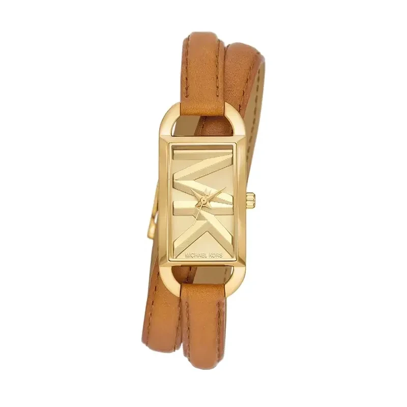 Michael Kors Mini Empire Gold-tone Leather Ladies Watch- MK4721